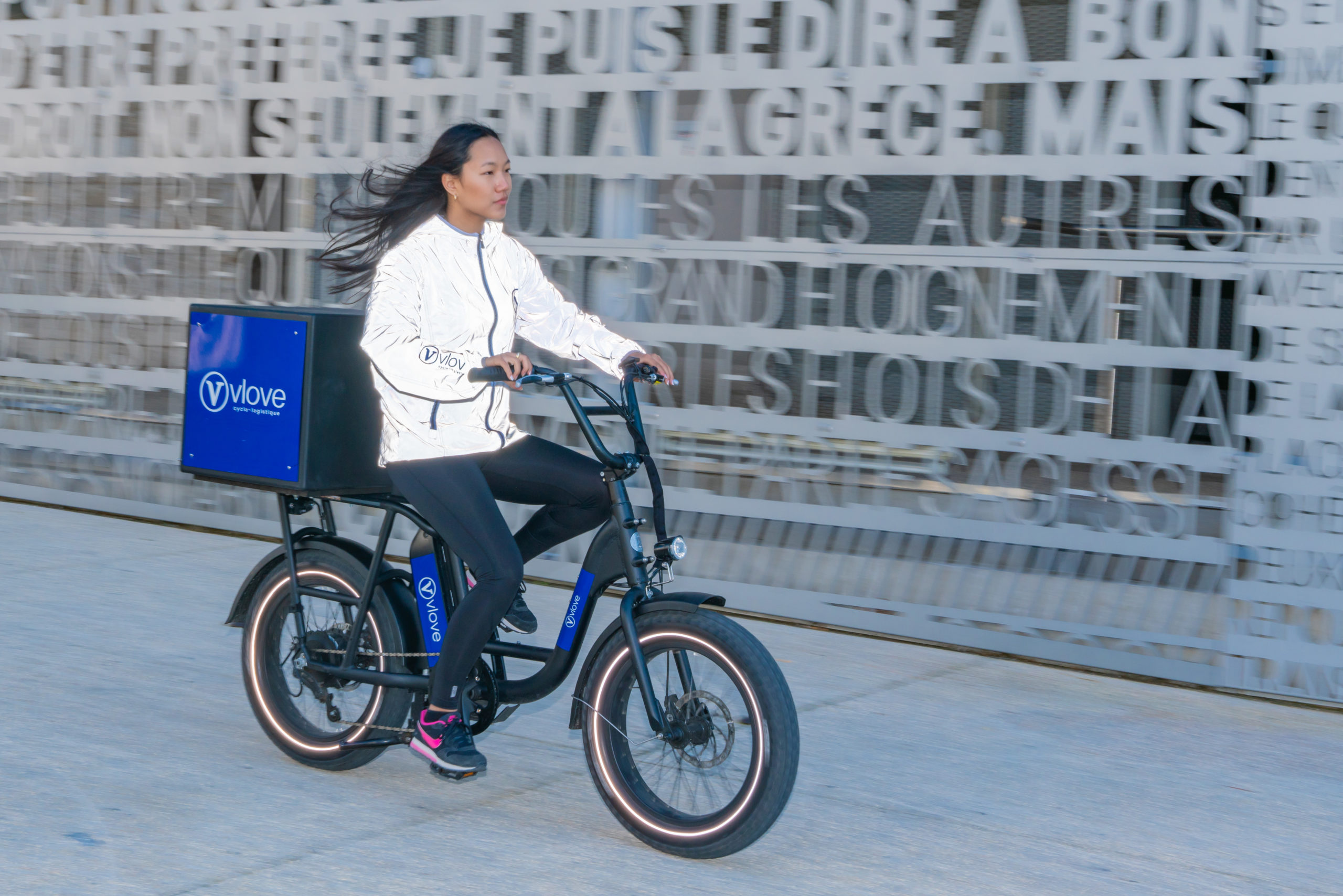 Vlove Cyclo-logistique, livraison écologique à Lyon